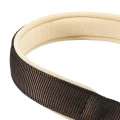 Нейлоновий нашийник з металевим ланцюжком Ferplast Daytona CSS15 / 45 Brown для собак, A: 45 см, B: 15 см