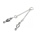 Повідець-спарка Sprenger для 2-х собак, карабін-щипці, 3 мм, 42 см