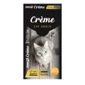 Ласощі AnimAll Сrème для котів, зі смаком курки з лососем, 6×15 г
