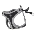 Шлея Croci Hiking Reflective для собак, нейлон, чорний, розмір S, 34-41 см