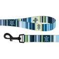 Повідець BronzeDog Urban West для собак, синій, 152×2.5 см