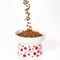 Миска Petkit Polka Dot Bowl керамічна, для собак малих порід і котів, біла, 120 мл