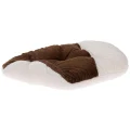 Хутряна подушка Ferplast Relax 78/8 Soft Brown для котів і собак, коричнева, 78×50 см