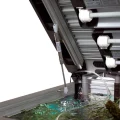 Скляний акваріум з алюмінієвими рамками Ferplast Star 200 Fresh Water, 750 л