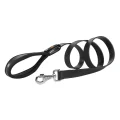 Шкіряний поводок Giotto G25 / 120 Black для собак, 25 мм, 120 см