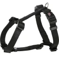Шлея Trixie Premium H-Harness для собак, 20-32 см, 10 мм, розмір XXS-XS, чорний