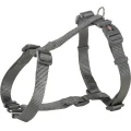 Шлея Trixie Premium H-Harness для собак, 30-44 см, 10 мм, розмір XS-S, графіт