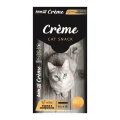 Ласощі AnimAll Сrème для котів, зі смаком курки з макреллю, 6×15 г