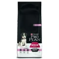 Сухий корм Purina Pro Plan Dog Medium Puppy OptiDerma для цуценят середніх порід, з лососем і рисом, 12 кг