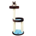 Дряпки з платформою Trixie Lugo для котів, 45х103 см, коричнева з бірюзою