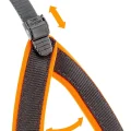 Ергономічна шлейки Ferplast Agila Fluo 5 Orange для собак, 50x58 см