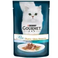 Вологий корм Purina Gourmet Perle Duo для котів, з океанічної рибою і тунцем, 85 г