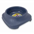Миска Irak Plast для собак та котів, пластик, синій, 1 л