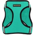 Шлея BronzeDog Mesh Vest для собак, сітчастий нейлон, ментоловий, 24-26 см