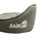 Лежанка AnimAll Aurora Grey Print, сірий, 46×35×15