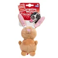 М'яка іграшка GiGwi Plush, для собак, плюшевий кролик, з пищалкою, 16 см