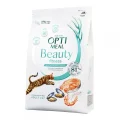 Сухий корм Optimeal Beauty Fitness для котів, контроль надмірної ваги, на основі морепродуктів, 4 кг
