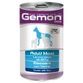 Вологий корм GEMON DOG WET Maxi Adult шматочки з тунцем 1,25 кг