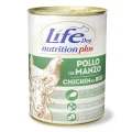 Консерва LifeDog Nutrition Plus Chicken With Beef для собак від 6 місяців, з курятиною та яловичиною, 400 г