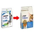 Сухий корм Purina Cat Chow Feline 3 in 1 для котів, з індичкою, 1.5 кг