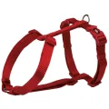 Шлея Trixie Premium H-Harness для собак, 75-120 см, 25 мм, розмір L-XL, червоний