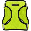 Шлея BronzeDog Mesh Vest для собак, сітчастий нейлон, лимонний, 26-29 см