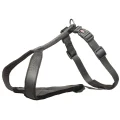 Шлея Trixie Premium Y-Harness для собак, 33-42 см, 10 мм, розмір XS, графіт
