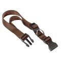 Нейлоновий нашийник Ferplast Club C15 / 44 Colours Brown для собак, коричневий, 30x44 см