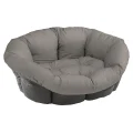 Подушка до лежанки Ferplast Spare Sofa Triangle 2 для котів і собак, сіра, 43×31 см