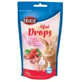 Ласощі Trixie Mini Drops полуниця, для гризунів, 75 г