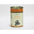 Вологий корм Hubertus Gold для цуценят, курка з картоплею та морквою 400 г