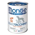 Вологий корм MONGE DOG SOLO 100% індичка, 400 г
