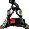 Шлея BronzeDog Tribal для собак, нейлон, принт ромби, 45-60 см