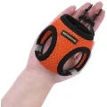 Шлея BronzeDog Mesh Vest для собак, сітчастий нейлон, помаранчевий, 42-47 см