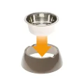 Ferplast Jolie Small Dove Grey Bowl металева миска для собак і кішок, 17,1 см