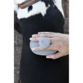 Щітка Dexas Brushbuster для купання собак, світло-сіра
