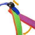 Ferplast Agila Colors 4 Purple-Orange шлейки з нейлону, для собак, 44x52 см