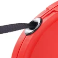 Поводок-рулетка для собак до 15 кг Ferplast Amigo Easy S Tape Rosso c стрічкою, червоний, 5 м