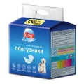 Памперси Cliny для собак і котів від 1 до 2.5 кг, розмір XXS, 12 шт
