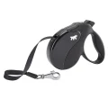 Поводок-рулетка Ferplast Amigo L Cord Black Lead для собак cо шнуром, 16x3,8x15 см