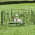 Вольєр Savic Dog Park для цуценят, цинк, 8 панелей, цинк, 61 х 91 см