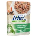 Вологий корм LifeCat Tuna With Clams And Shrimps для котів від 6 місяців, тунець з мідіями та креветками, 70 г