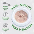 Вологий корм Nature`s Protection Superior Care White Dogs для дорослих собак всіх порід, тунець і лосось, соус, 70 г