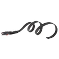 Повідець без ручки Ferplast Daytona Gummy Matic G20 / 100 S / M Black з прогумованого нейлону, 20 мм, 100 см