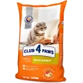 Сухий корм Клуб 4 Лапи Adult Cat Premium для дорослих котів, з кроликом, 14 кг
