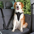 Шлея в авто Trixie Dog Protect для собак чорний, 20 мм, 50-65 см
