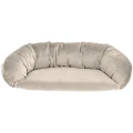 Диван з додатковою зоною відпочинку Ferplast Dundee Bedding Beige для собак, 65×85×17 см