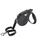Поводок-рулетка Ferplast Amigo Long Cord Black для собак cо шнуром, 15x3,6x14 см