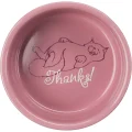 Миска Trixie Thanks for Service для кішок, кераміка, 0,3 л / 11 см
