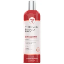 Шампунь Veterinary Formula Advanced Hot Spot &amp; Itch Relief Shampoo, для собак і кішок, антиалергенний, 0.473 л